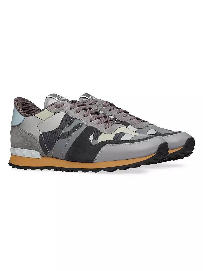 Rockrunner Camouflage Sneakers in Nappa Fabric Product Image