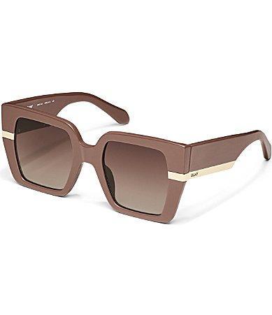 Quay Australia Womens Notorious 50mm Square Sunglasses Product Image