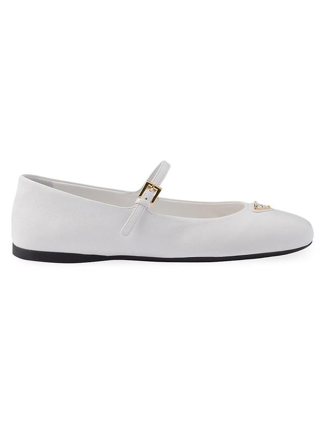 Womens Nappa Leather Ballerinas Product Image