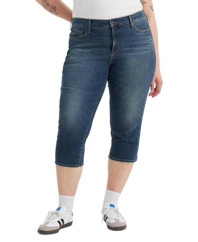 Levis Trendy Plus Size 311 Shaping Skinny Capri Jeans Product Image