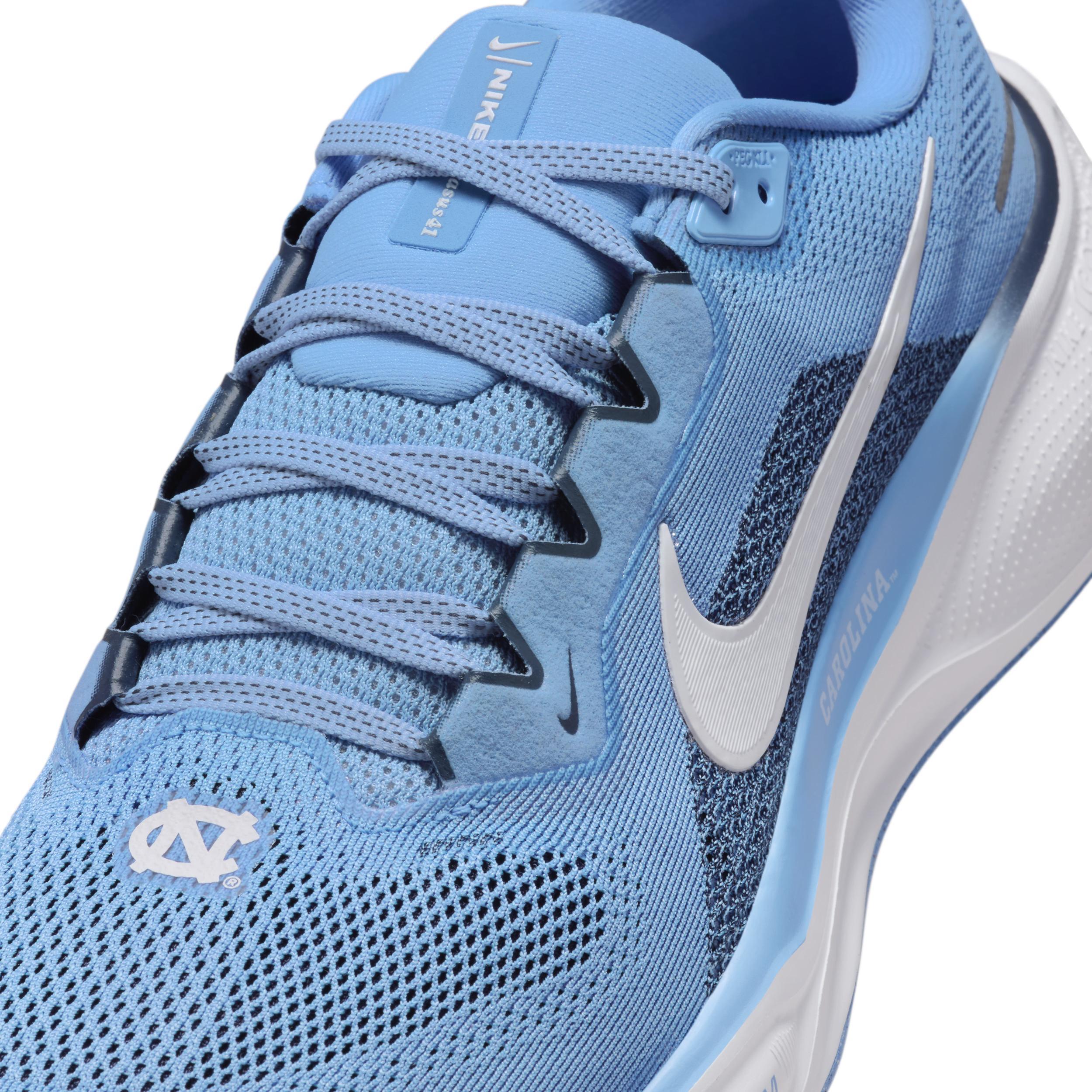 UNC Pegasus 41 Nike Mens College Road Running Shoes Product Image