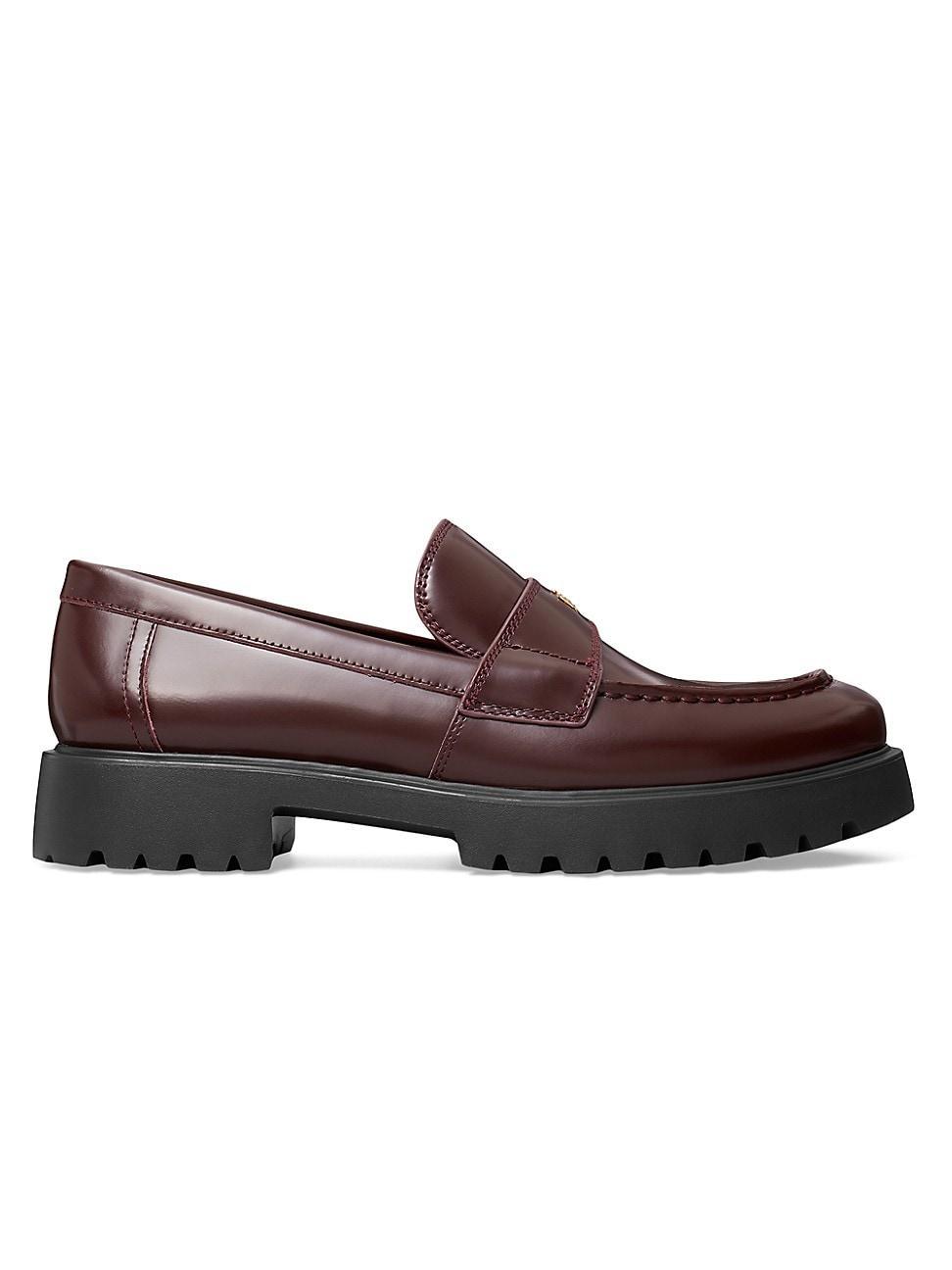 Womens Classic Leather Lug Loafers Product Image