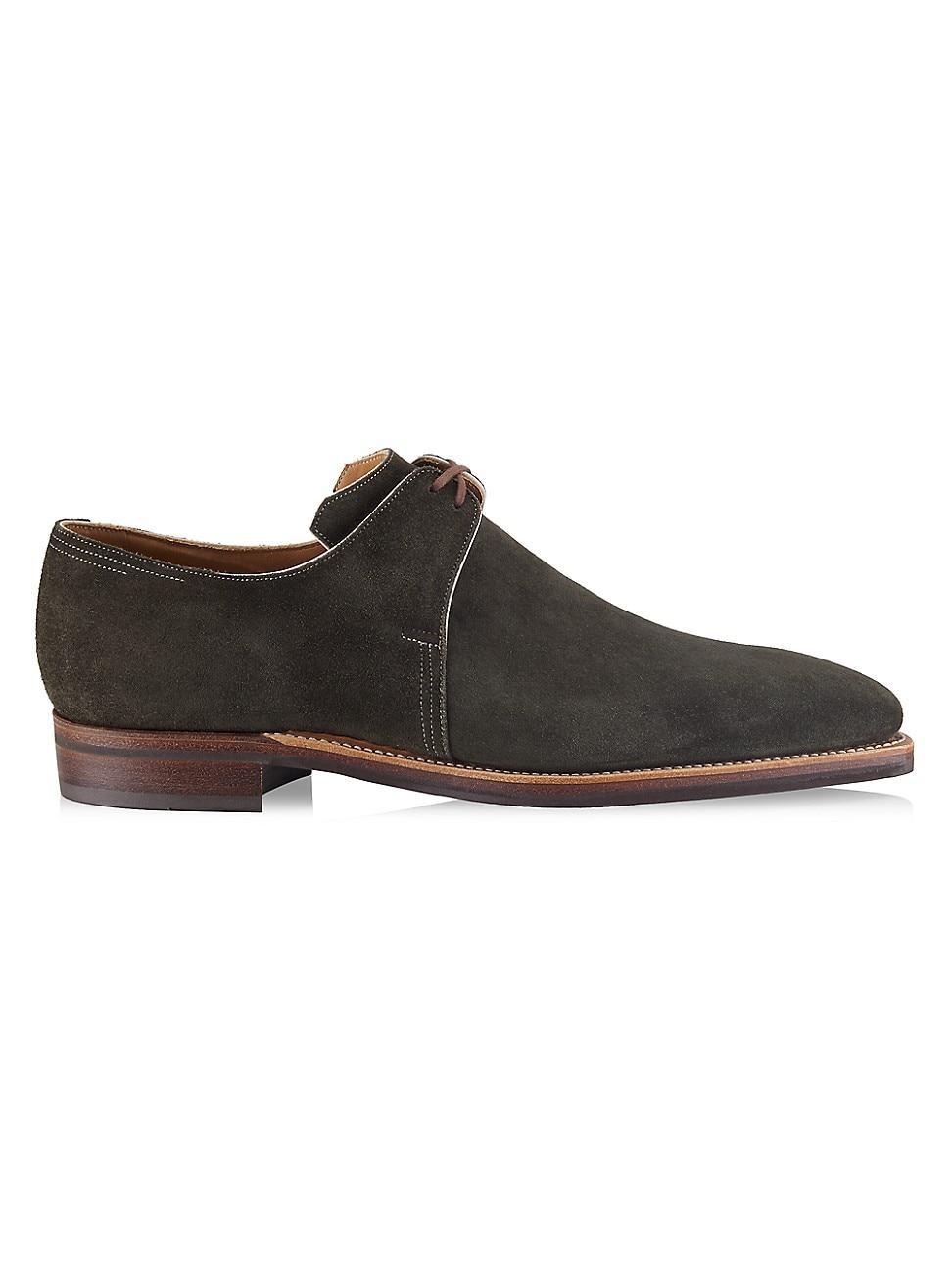 Mens Arca Pullman Lace-Up Suede Shoes Product Image