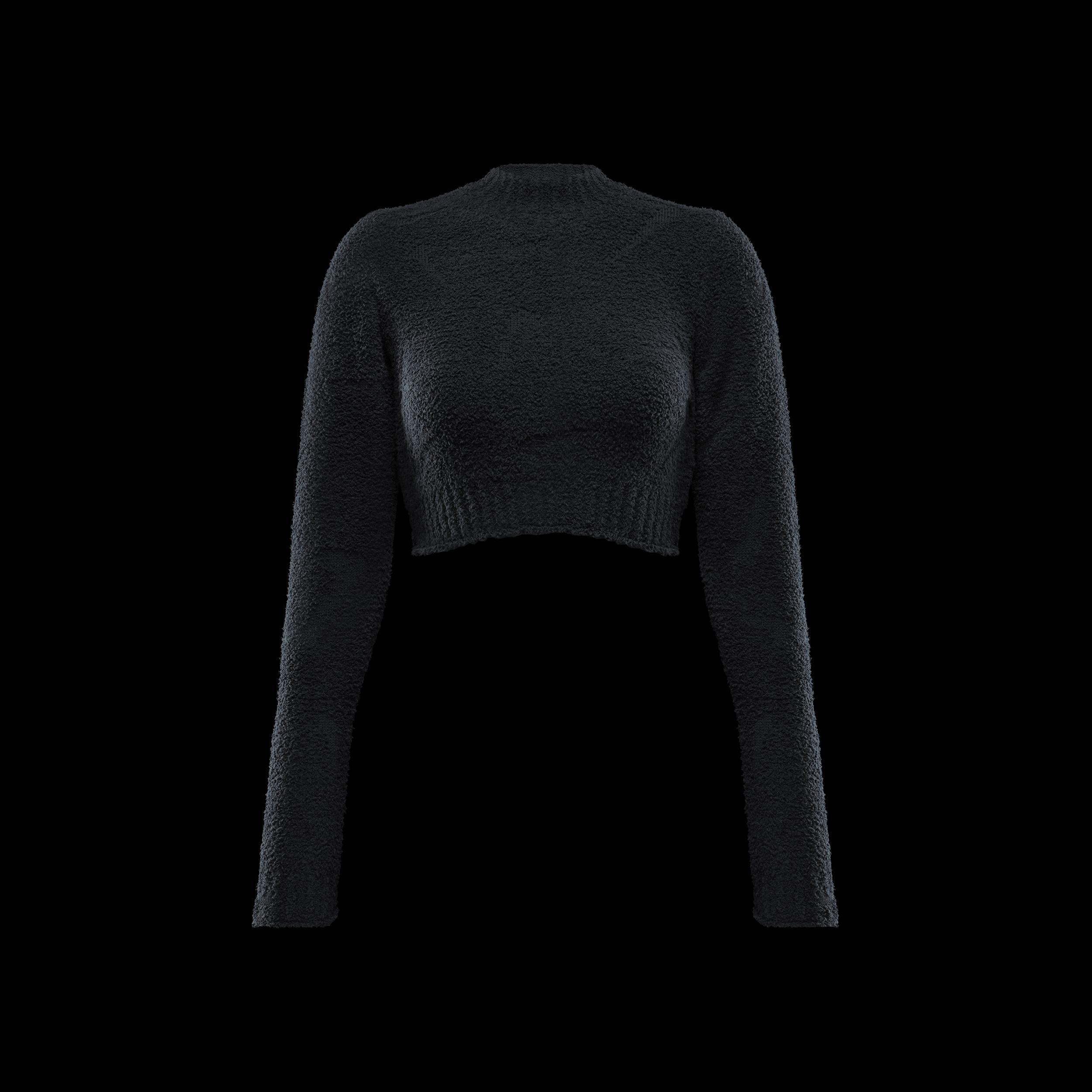 Nike Sportswear Phoenix Cozy Bouclé Women's Tight Long-Sleeve Knit Top Product Image