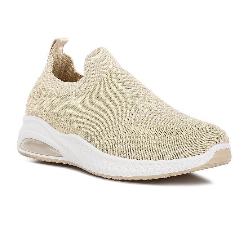 London Rag Jafna Womens Knitted Slip-On Sneakers Product Image