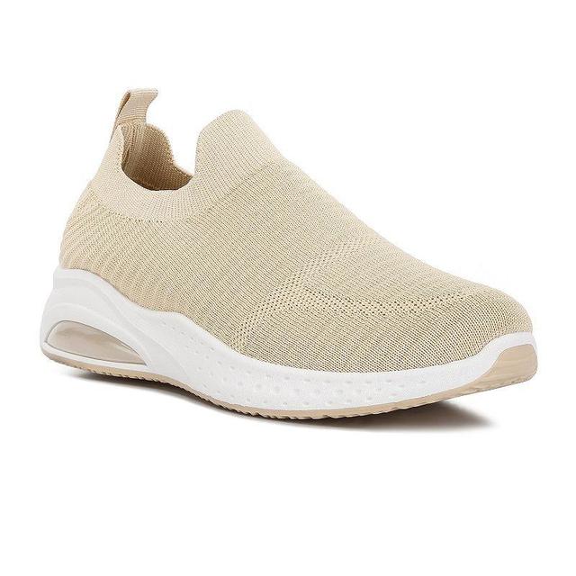 London Rag Jafna Womens Knitted Slip-On Sneakers Product Image