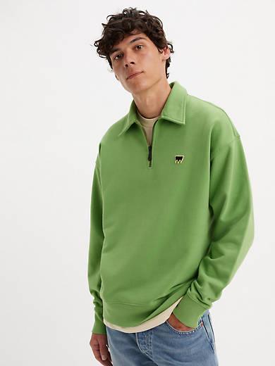 Levis Skateboarding Quarter-Zip Sweatshirt - Mens Product Image