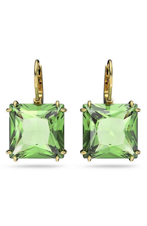 Swarovski Millenia Square Crystal Drop Earrings Product Image