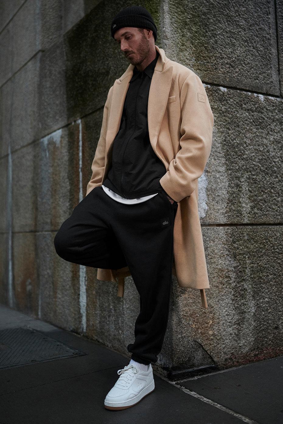 Wool Gameday Overcoat - Camel Product Image