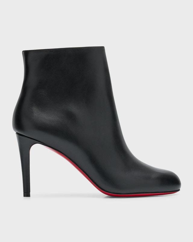 Pumppie Red Sole Leather Ankle Boots Product Image