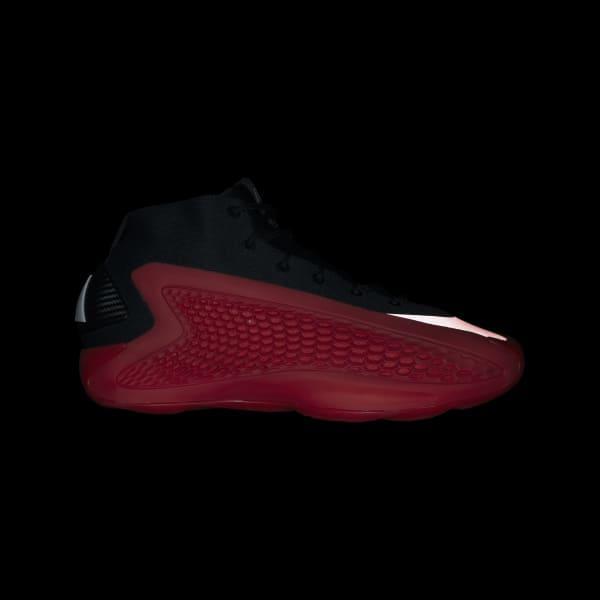 Anthony Edwards 1 Pure Ruby Mid Basketball Shoes Product Image