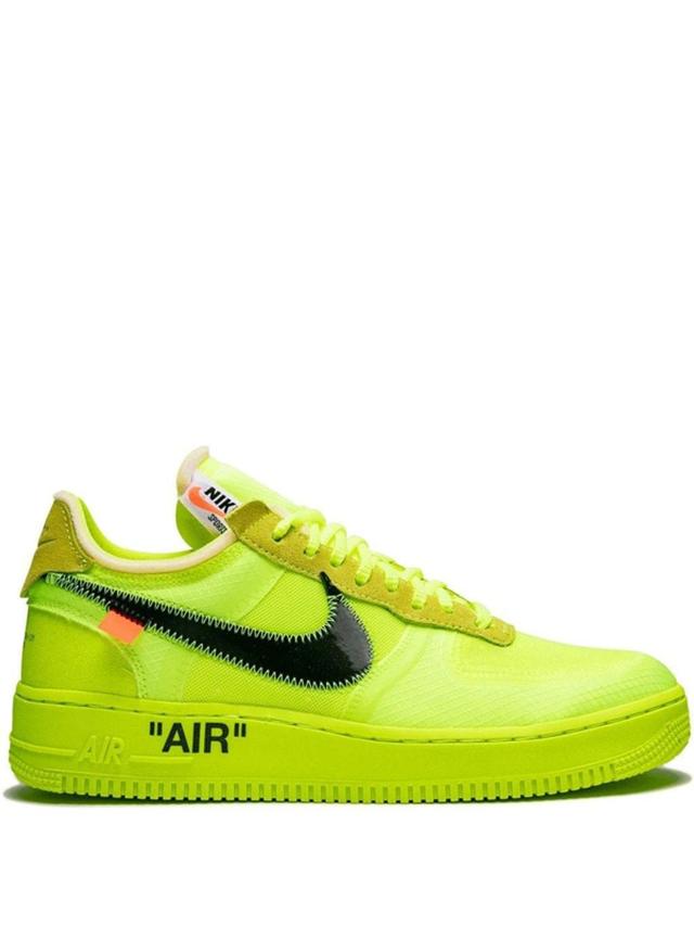 Air Force 1 Low Off-white Volt In Green Product Image