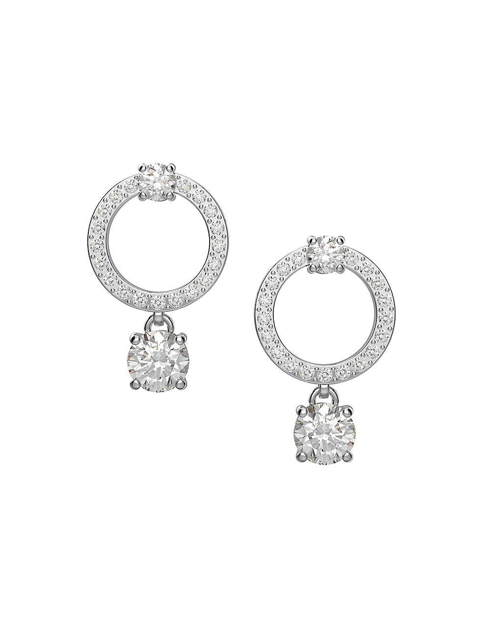 Swarovski Attract Circle Stud Earrings Product Image