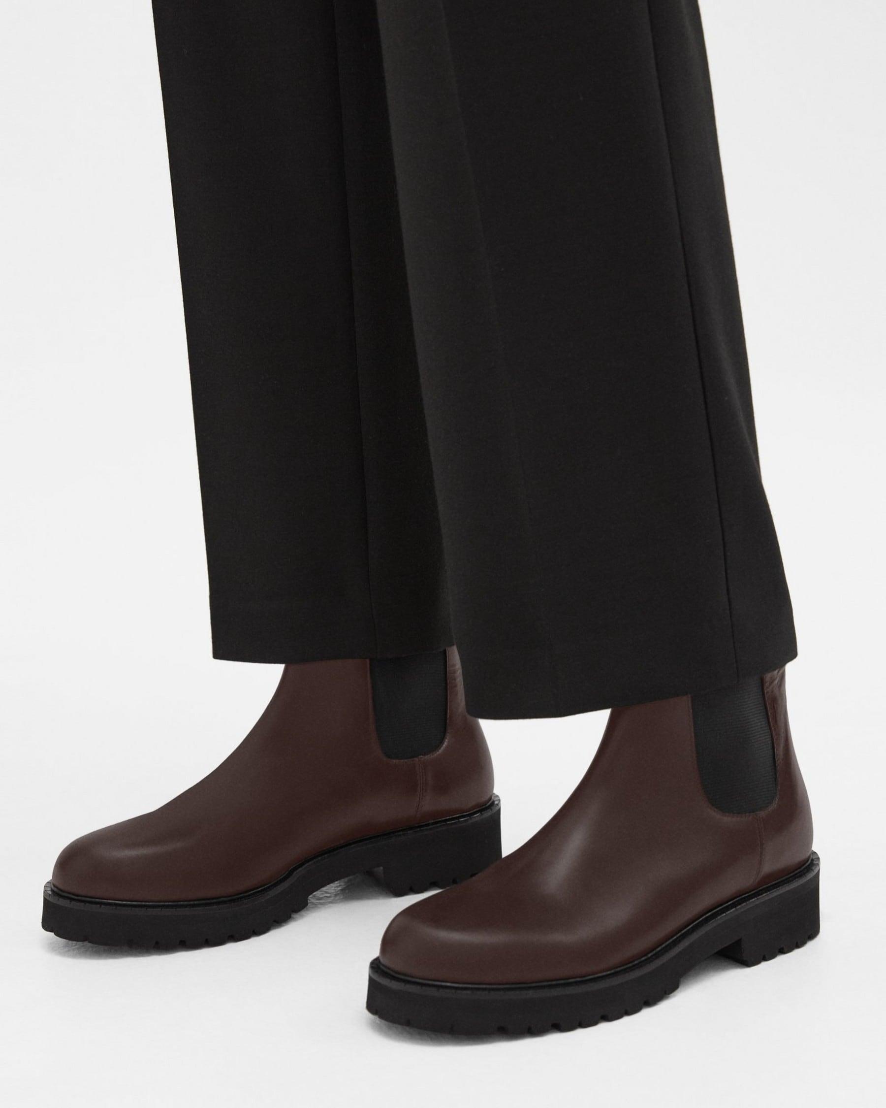 Lug Chelsea Booties in Leather product image