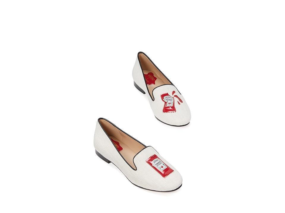 Kate Spade New York Heinz Loafers (Cream) Women's Flat Shoes Product Image