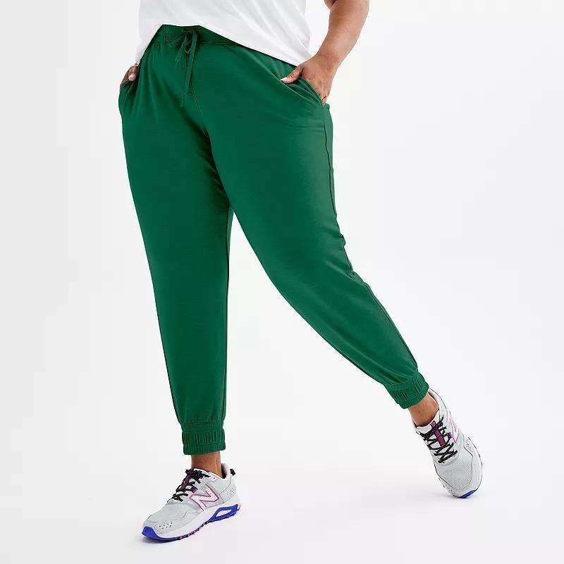 Plus Size Tek Gear French Terry Jogger Pants, Womens product image