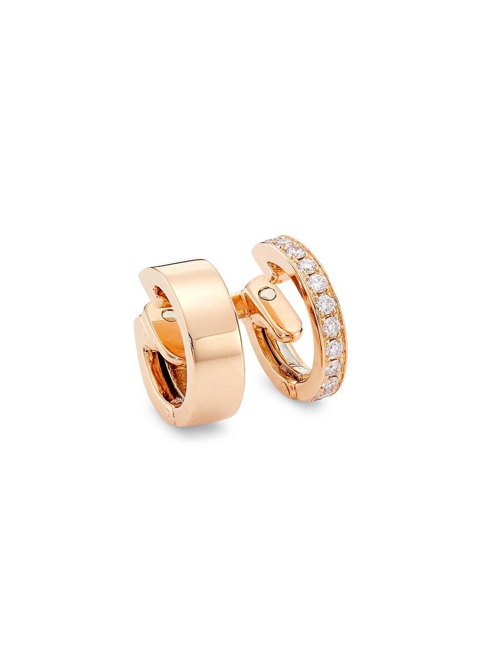 Womens Berbere 18K Rose Gold & Diamond Earcuff Product Image