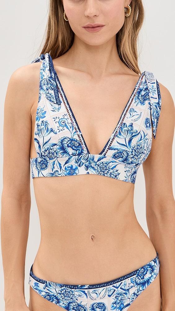 Agua Bendita Laurie Azure Top | Shopbop Product Image