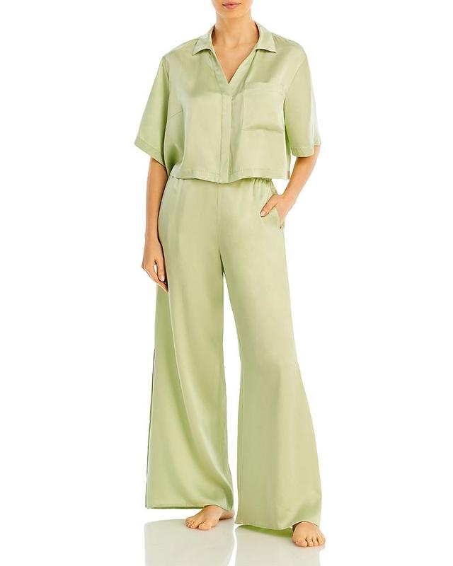 Lunya High Waist Washable Silk Pajamas Product Image