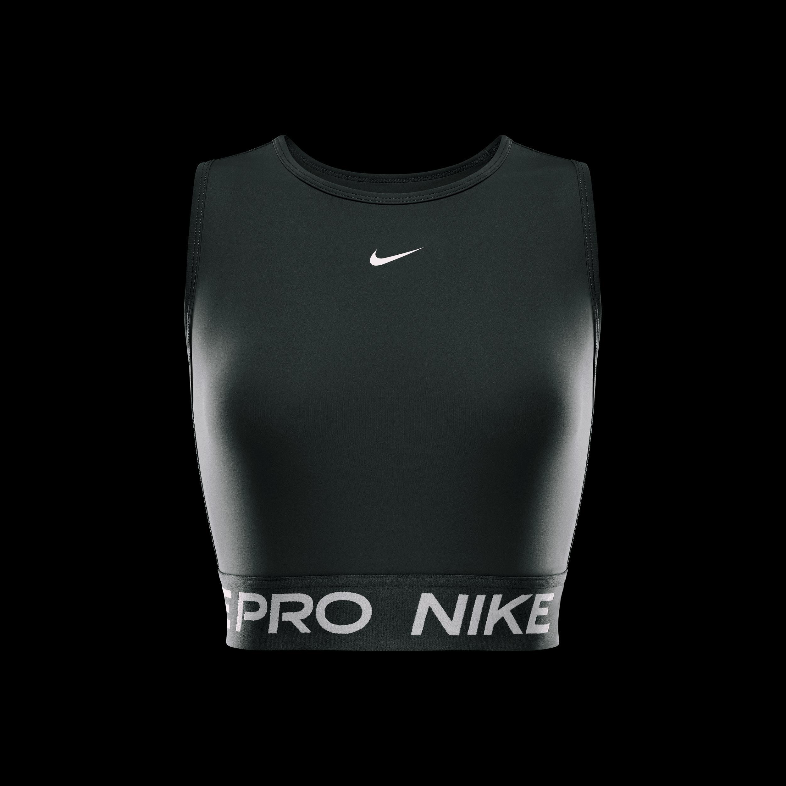 Women's Nike Pro Dri-FIT Cropped Tank Top Product Image