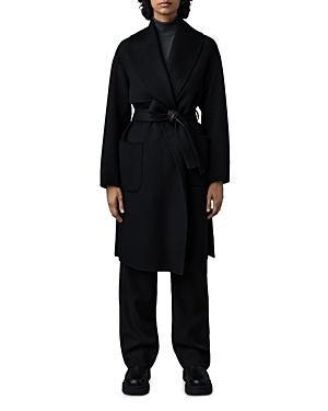 Womens Thalia Wool Belted Coat Product Image