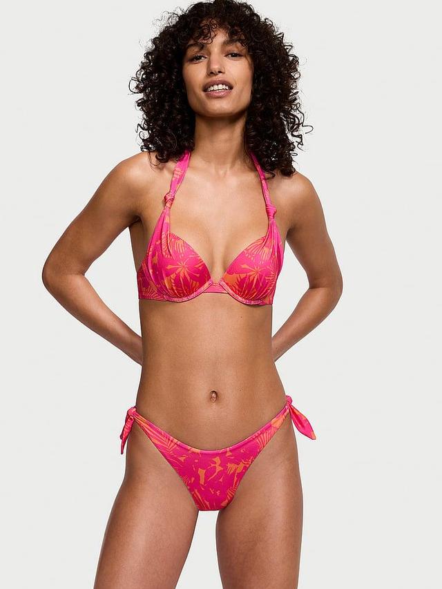 Knotted Sexy Tee Push-Up Bikini Top Product Image