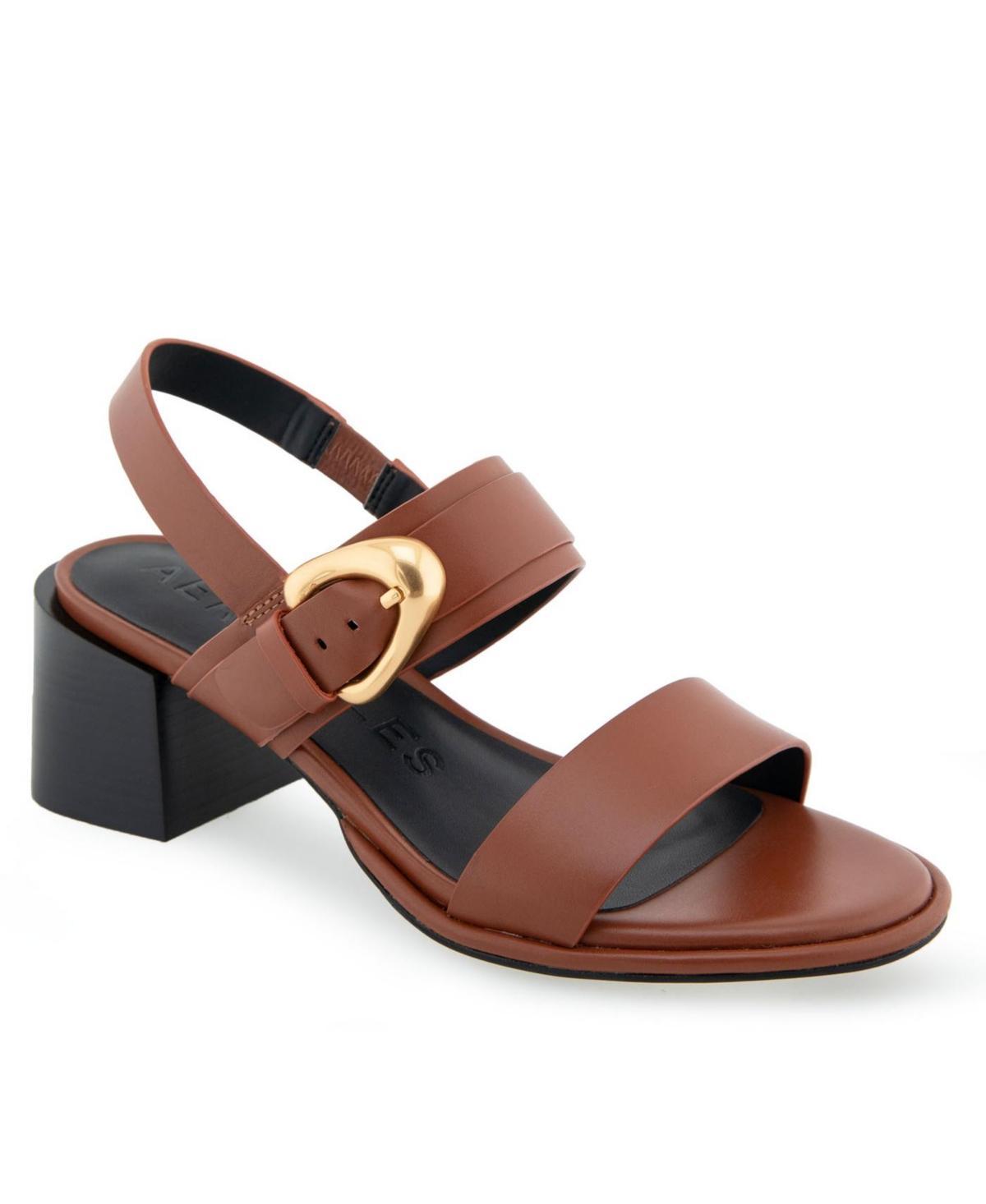 Aerosoles Womens Nova Ornamented Buckle Strap Sandals Product Image