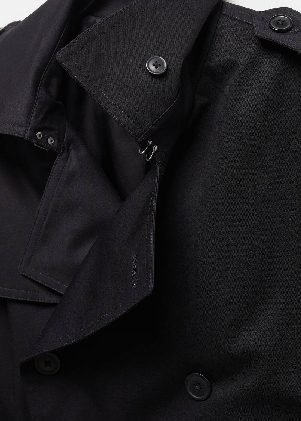 MANGO MAN - Classic water-repellent trench coat blackMen Product Image