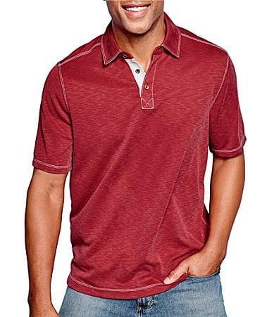 Johnston & Murphy Slub Mens Polo Product Image