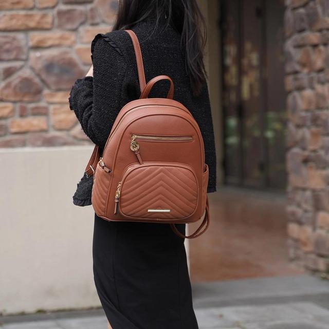 MKF Collection Romana Women’s Backpack by Mia K - Yellow Product Image