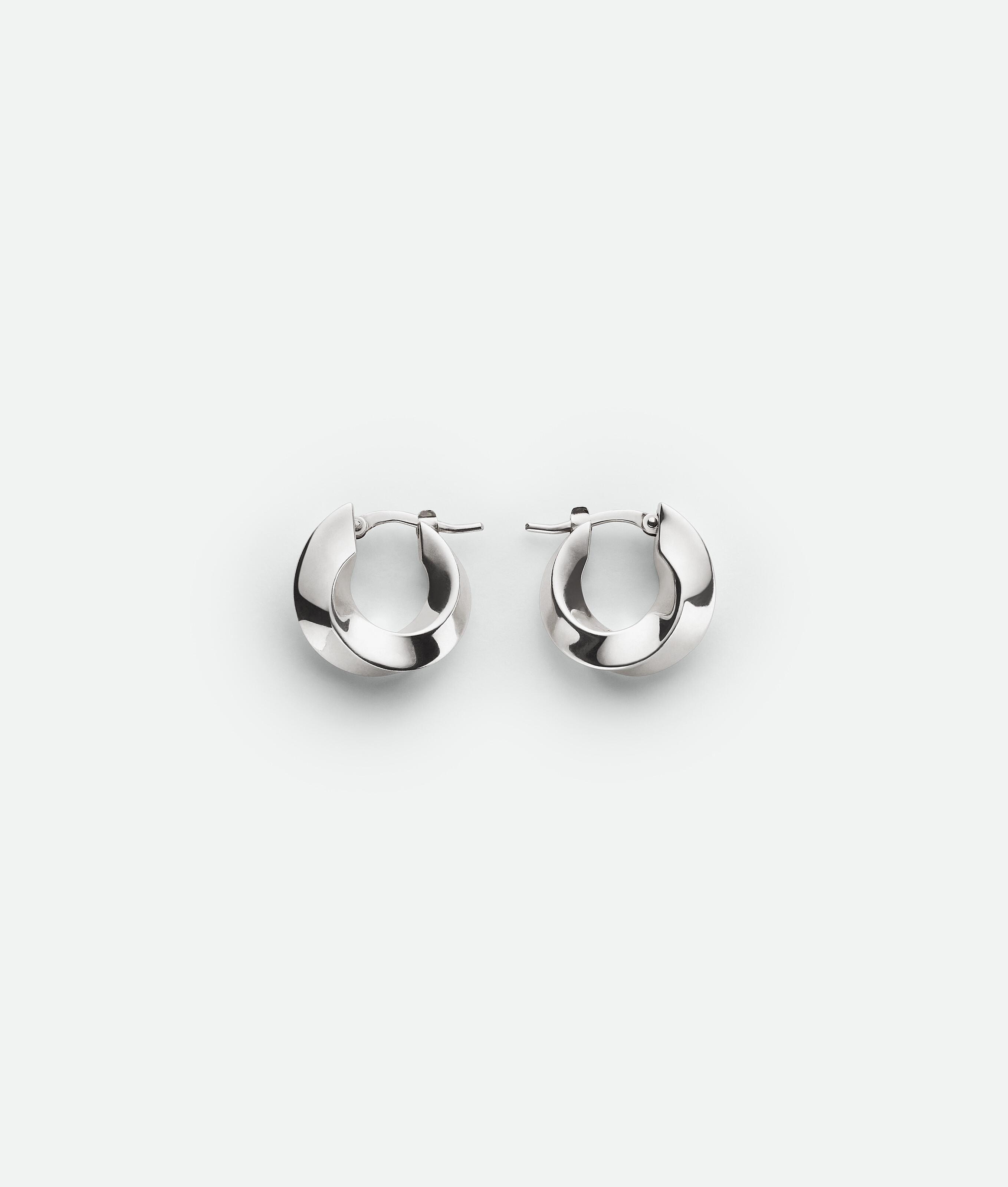 Twist Hoop Earrings Product Image