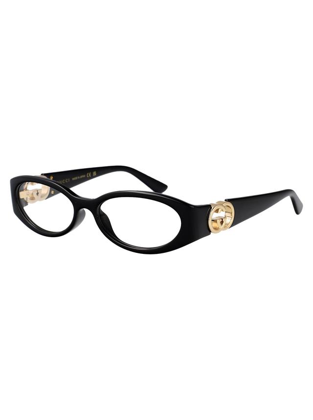 GUCCI Optical In Black-black-transparent Product Image