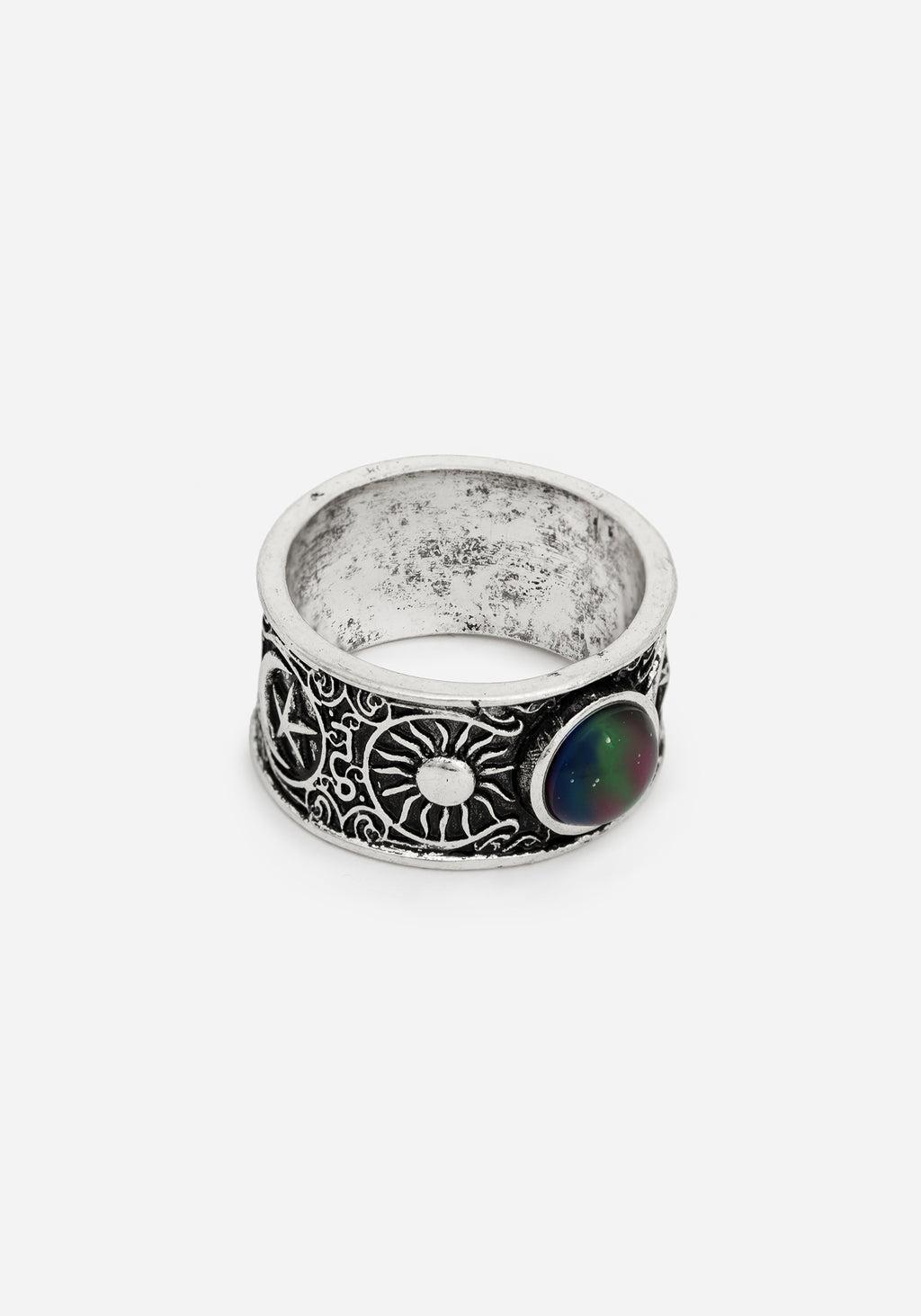 Phase Mood Stone Ring Product Image