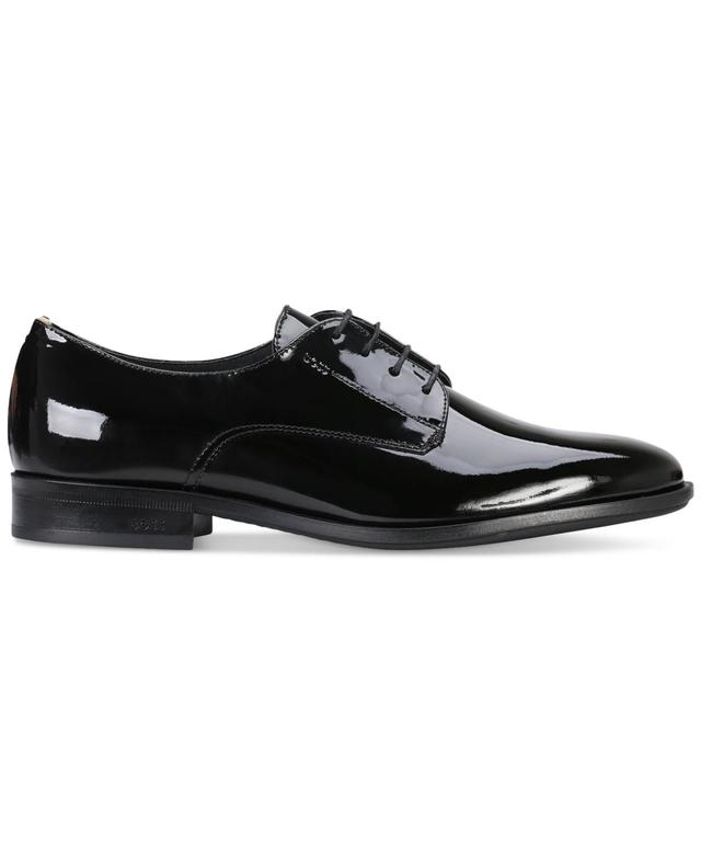 Boss by Hugo Boss Mens Colby Derby Patent Leather Dress Shoes Product Image