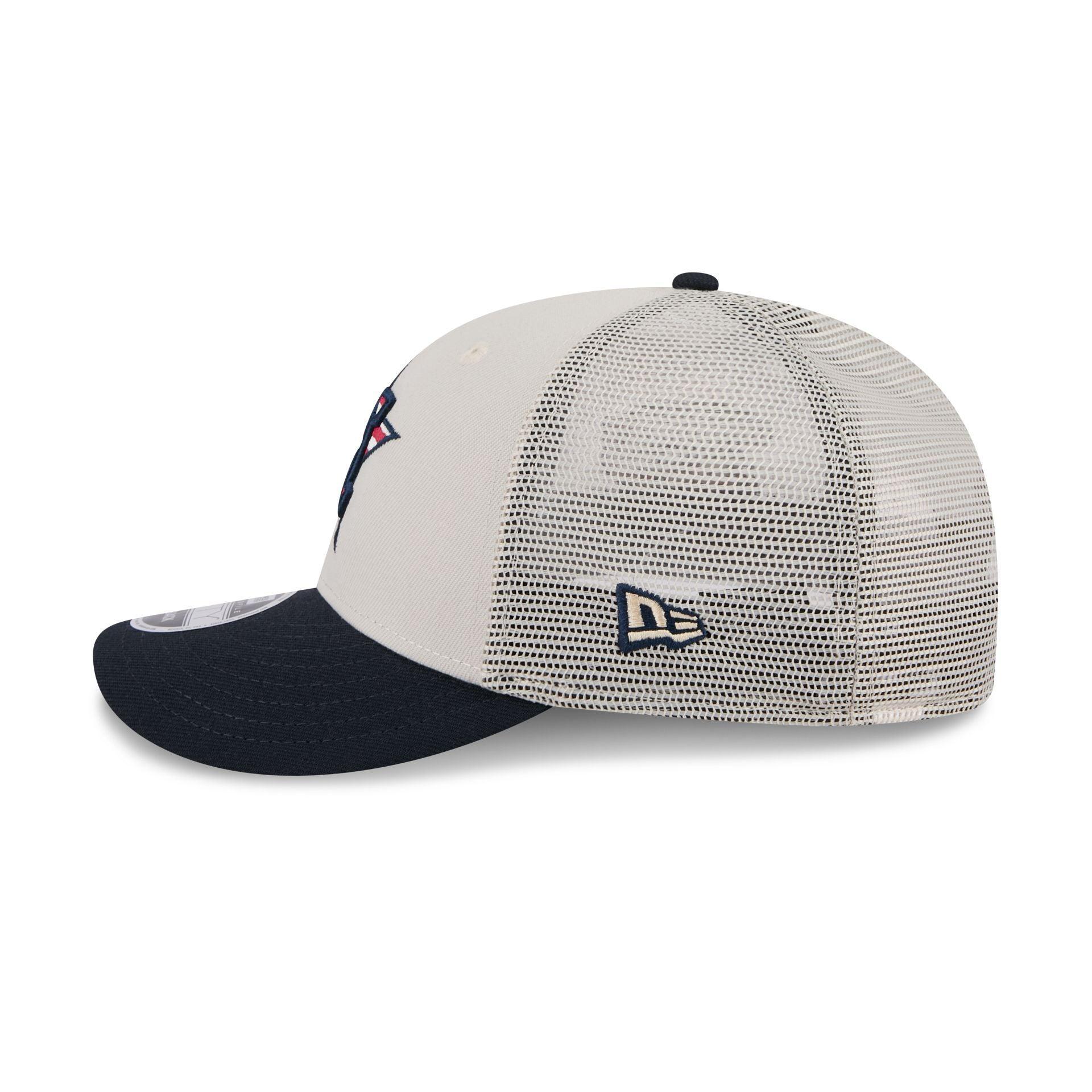 Houston Astros Independence Day 2024 Low Profile 9FIFTY Trucker Hat Male Product Image