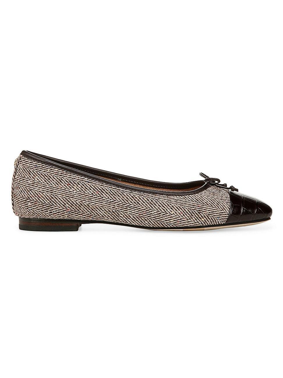 Womens Marley Cap-Toe Ballet Flats Product Image