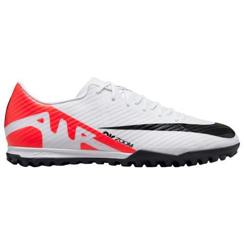 Nike Mens Zoom Vapor 15 Academy TF - Soccer Shoes Bright Crimson/Black/White Product Image