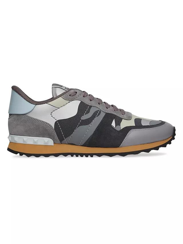 Rockrunner Camouflage Sneakers in Nappa Fabric Product Image