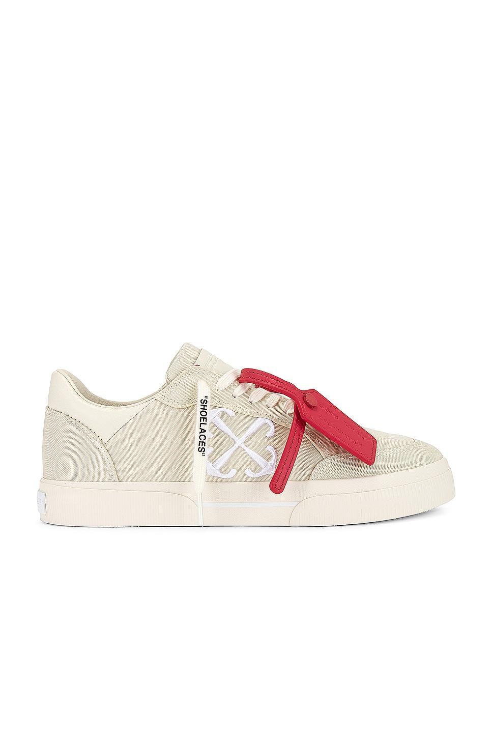 OFF-WHITE New Low Vulcanized Canvas in Cream Product Image