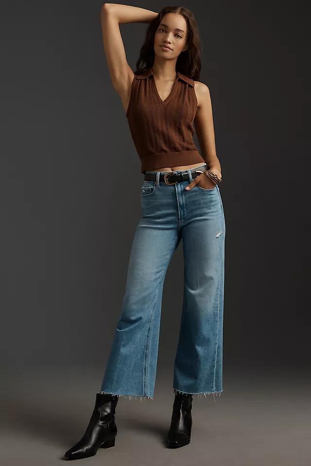 PAIGE Anessa High-Rise Crop Wide-Leg Jeans product image