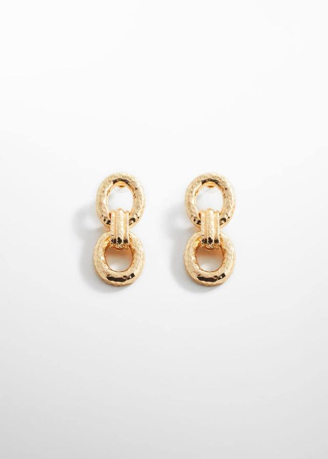 MANGO - Link hoop earrings - One size - Women Product Image