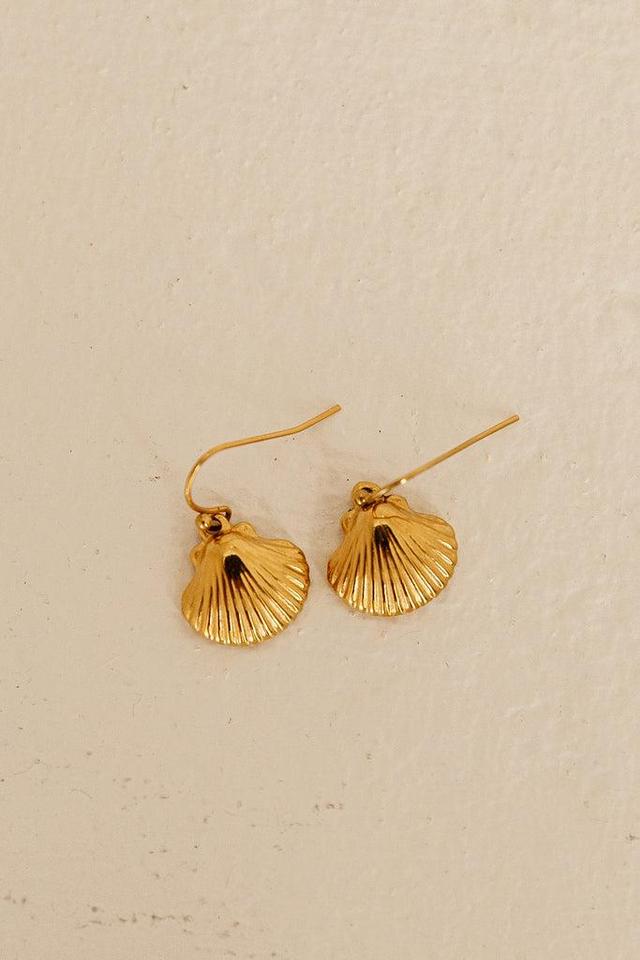 18K Gold Plated Vacation Gold Earrings Gold Product Image