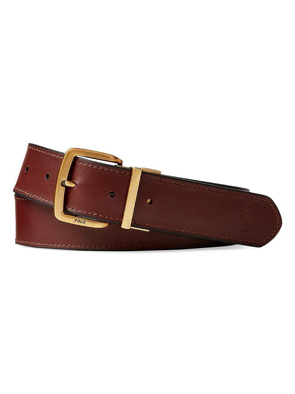 Mens Reversible Leather Belt Product Image