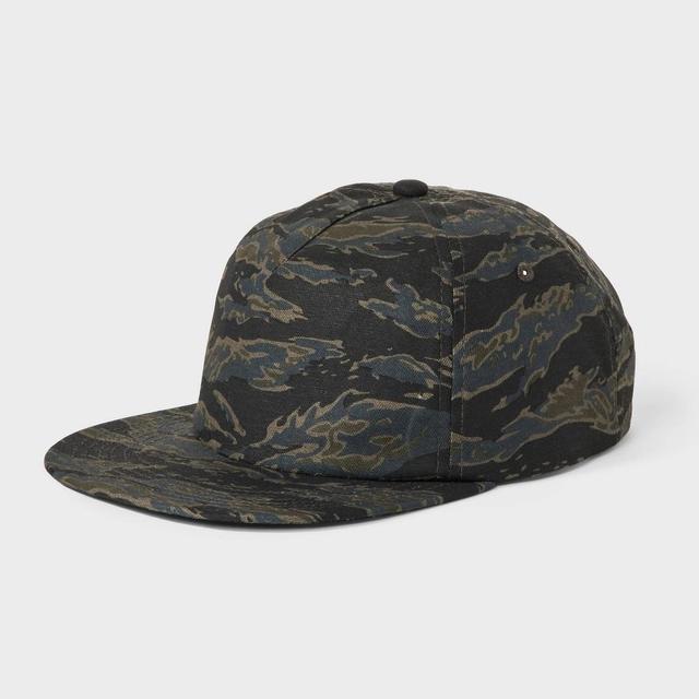 Mens Print Cotton Baseball Hat - Original Use Gray Product Image