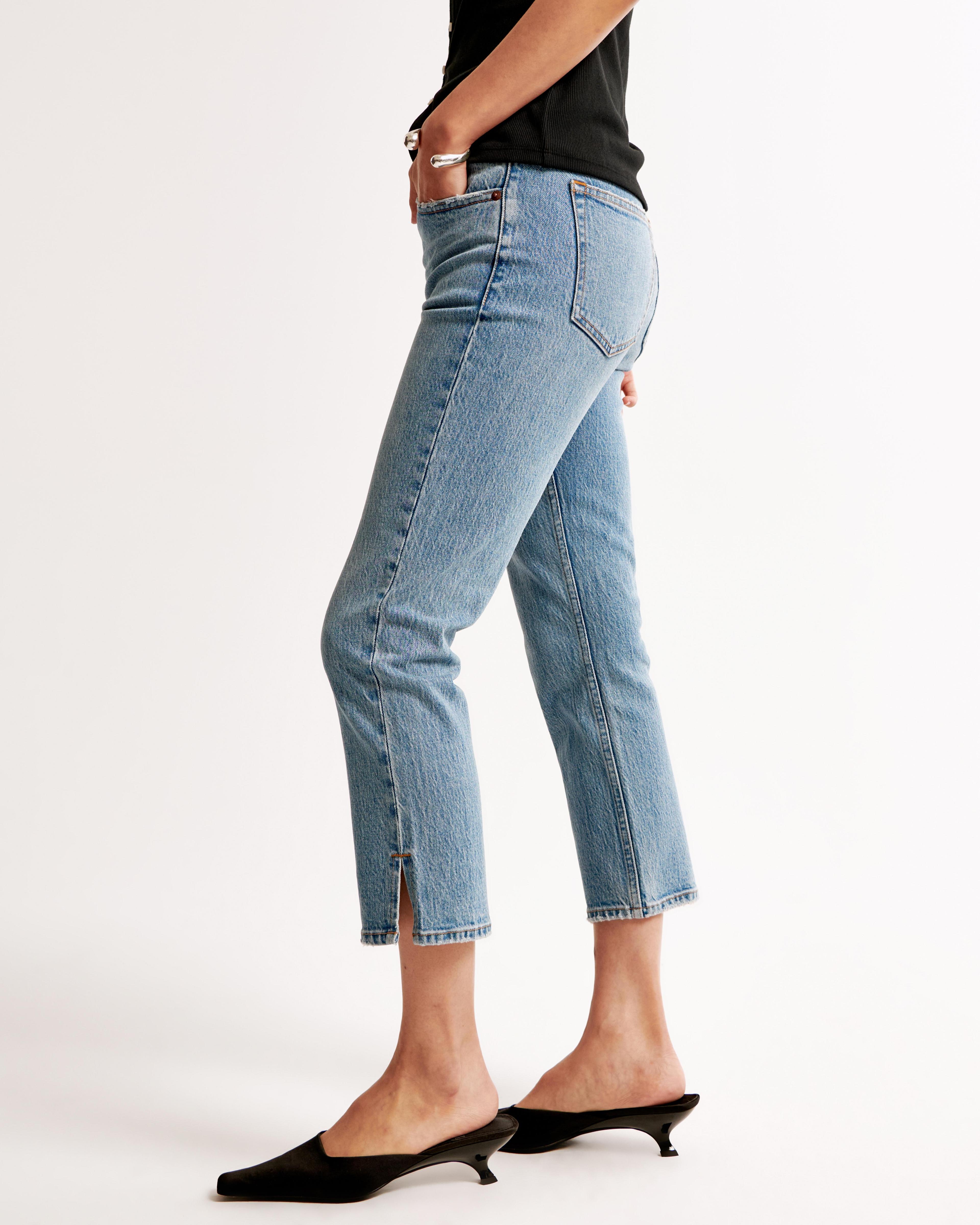 Mid Rise Capri Jean Product Image