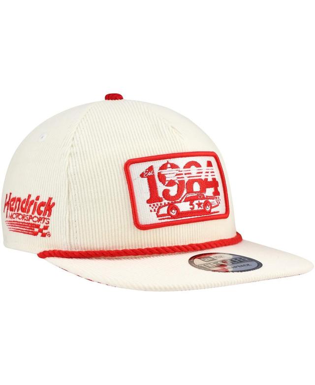 New Era Mens Hendrick Motorsports Est. 1984 Retro Cord Golfer Adjustable Hat Product Image