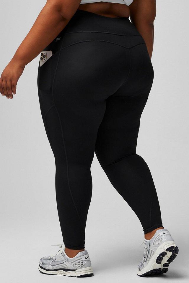 Fabletics Oasis High-Waisted Legging Womens black plus Size 4X Product Image