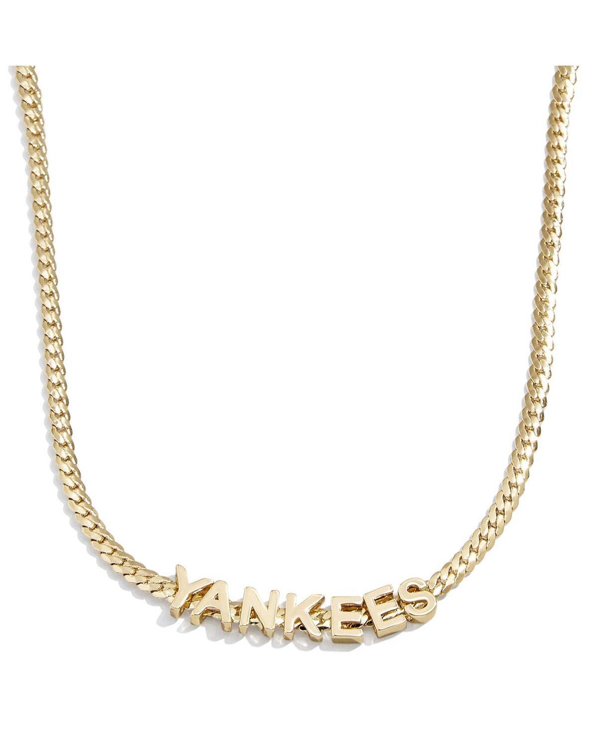 Womens Baublebar New York Yankees Curb Necklace Product Image