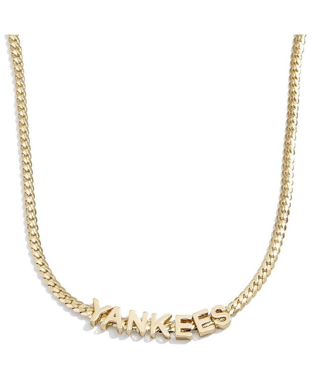 Womens Baublebar New York Yankees Curb Necklace Product Image