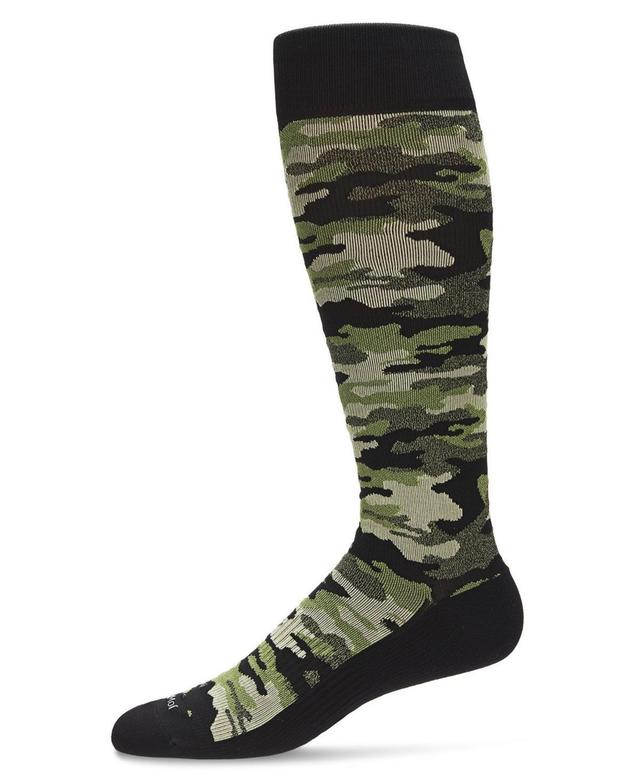 Mens Camo Nylon Compression Socks Product Image